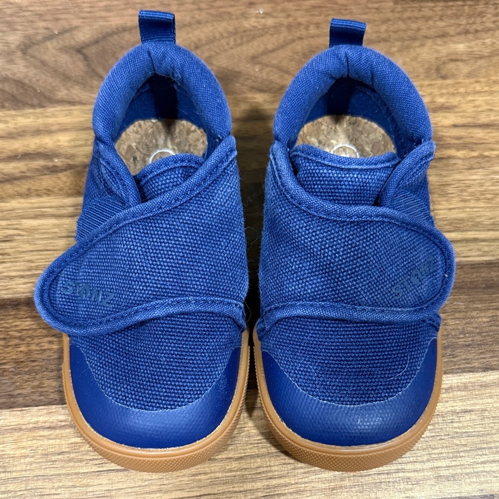 Stonz Navy Blue Kids Sneakers